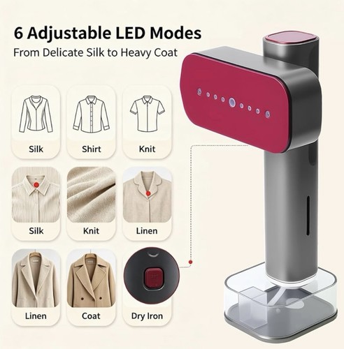 Handheld clothes steamer - clothes,