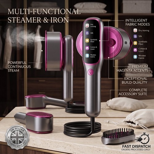 Handheld garment steamer 1200w - garment,